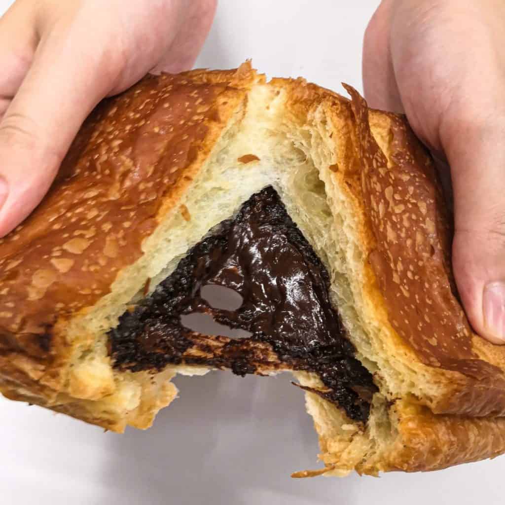 Family Mart Chocolate Lava Cheese Croissant 5